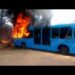 અમદાવાદરમાં BRTS બસમાં અચાનક આગ લાગતા અફરાતફરી