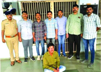 સિહોરમાં હીરાના કારખાનામાં હાથફેરો કરનાર રીઢો તસ્કર ઝડપાયો