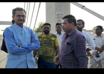 ભાવનગરના કેબલ સ્ટેડ બ્રીજની તપાસાર્થે કલેકટર દોડી ગયા