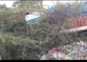 ભાવનગર શહેરના રંગોલી પાર્ક નજીક અકસ્માતમાં ત્રણના મોતની આશંકા