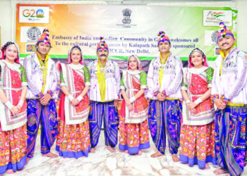 આફ્રીકાની ધરતી પર ભારતીય સંસ્કૃતિની સુવાસ ફેલાવતા કલાપથના કલાકારો