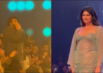 Anshula Kapoor Ramp Walk: ગ્લેમરસ આઉટફિટ પહેરીને રેમ્પ પર ઉતરી અંશુલા, ભાઈ અર્જુન કપૂરે કર્યું આ કામ!