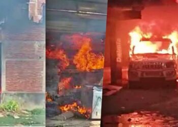 બિહારના નાલંદા-સાસારામમાં ઈમારત પર બોમ્બ ફેકાયો: શાળાઓ બંધ