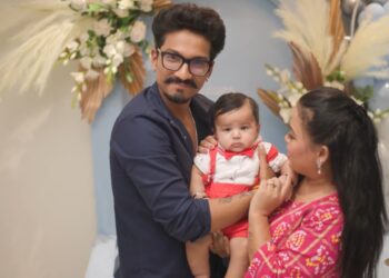 ભારતી સિંહના પુત્ર ‘ગોલા’નો પહેલો જન્મદિવસ ઉજવ્યો, કોમેડિયને કરાવ્યું બાળકનું ક્યૂટ ફોટોશૂટ