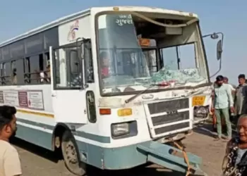 જોધપુર જતી બસનો અકસ્માત: બેના મૃત્યુ