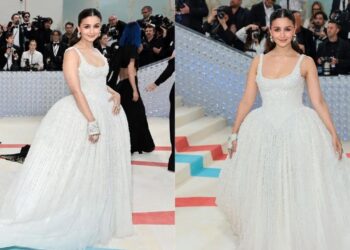 આલિયા ભટ્ટે મેટ ગાલામાં રાજકુમારી બનીને ચમકદાર ડેબ્યૂ કર્યું, ચહેરાની સુંદરતા અને તેના દેખાવે ચાહકોને ઘાયલ કર્યા!