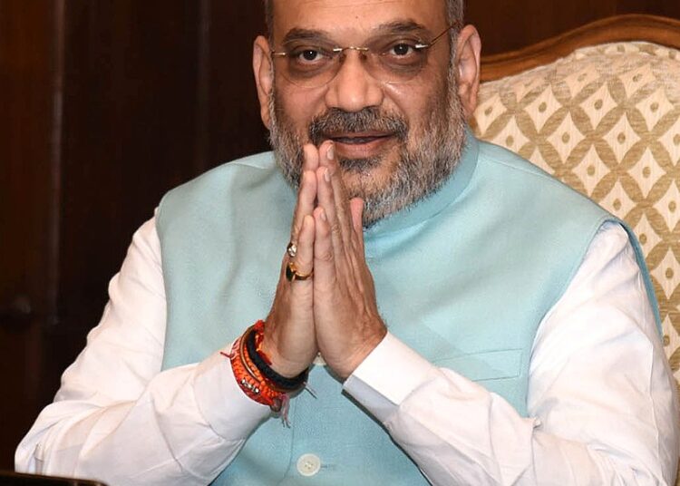 Shri Amit Shah taking charge as the Union Minister for Home Affairs, in New Delhi on June 01, 2019.
