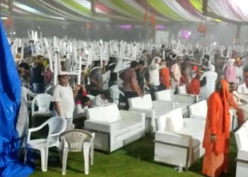 ઓગણજમાં ધીરેન્દ્ર શાસ્ત્રીનો પ્રોગ્રામ કેન્સલ, મંડપ પાણી પાણી