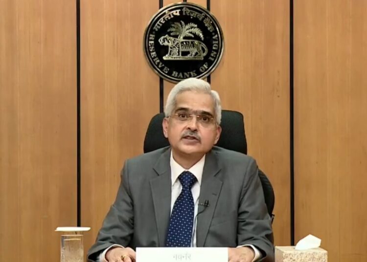 Mumbai: Reserve Bank of India (RBI) Governor Shaktikanta Das addresses a press conference in Mumbai on May 22, 2020. (Photo: IANS/RBI)