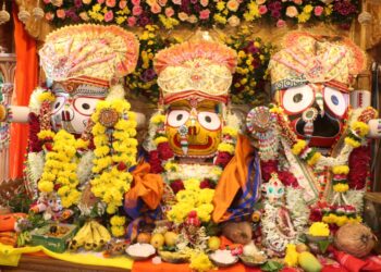 મોટાભાઇ બલરામજી અને બહેન સુભદ્રાજી સાથે ભાવનગરમાં ભગવાન જગન્નાથજી નિકળ્યા નગરચર્યાએ