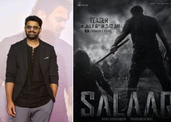 પ્રભાસની ‘સાલાર’ વિશે આવ્યું મોટું અપડેટ, ધમાકેદાર પોસ્ટર સાથે કહ્યું- ક્યારે જોવા મળશે પહેલી ઝલક