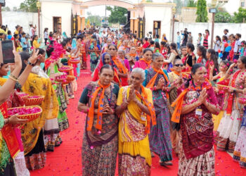 એશિયાખંડની સૌથી મોટી અને વિરાટ તીર્થયાત્રાનો શંખલપુરથી પ્રારંભ