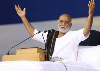 મોરારિબાપુએ કરી ચંદ્રયાન 3ની સફળતાની ઉજવણી