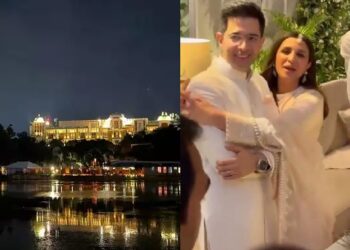 પરિણીતિ ચોપરા અને રાઘવ ચઢ્ઢાનું લગ્ન સ્થળ રાતના અંધારામાં સોનેરી મહેલની જેમ ચમકશે, જોઈને આંખો ચોંકી જશે!