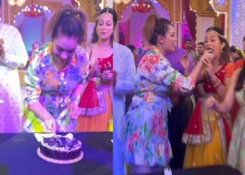 ‘બબીતા​​જી’ એ TMKOCના સેટ પર ઊજવ્યો તેમનો જન્મદિવસ, ચાહકોએ ‘જેઠાલાલ’ને મિસ કર્યાં