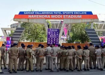 ભારત-પાકિસ્તાન મેચમાં સુરક્ષા કિલ્લેબંધી