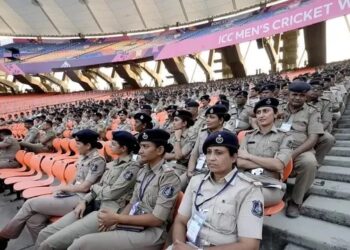 મોદી સ્ટેડિયમમાં પોલીસનો થ્રિ લેયર બંદોબસ્તનો પ્લાન