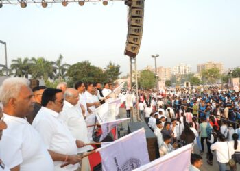 એક ભારત શ્રેષ્ઠ ભારત – દોડશે અમદાવાદ, જોડશે ભારત થીમ પર રન ફોર યુનિટી યોજાઈ
