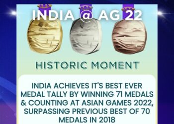 એશિયન ગેમ્સમાં ભારતે રચ્યો ઈતિહાસ, 71 મેડલ જીતીને આ મહાન રેકોર્ડ તોડ્યો