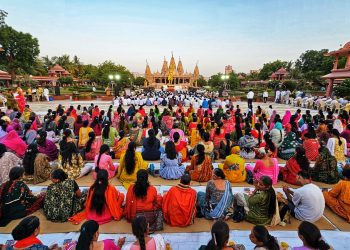 અક્ષરવાડી મંદિરનો ૨૦મો પાટોત્સવ ભાવ અને ઉલ્લાસભેર ઉજવાયો
