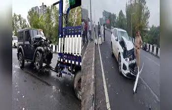 અમદાવાદમાં ફરીવાર કાર ચાલકે સ્ટીયરિંગ પરથી કાબુ ગુમાવતા અનેક વાહનો ઉડાવ્યા